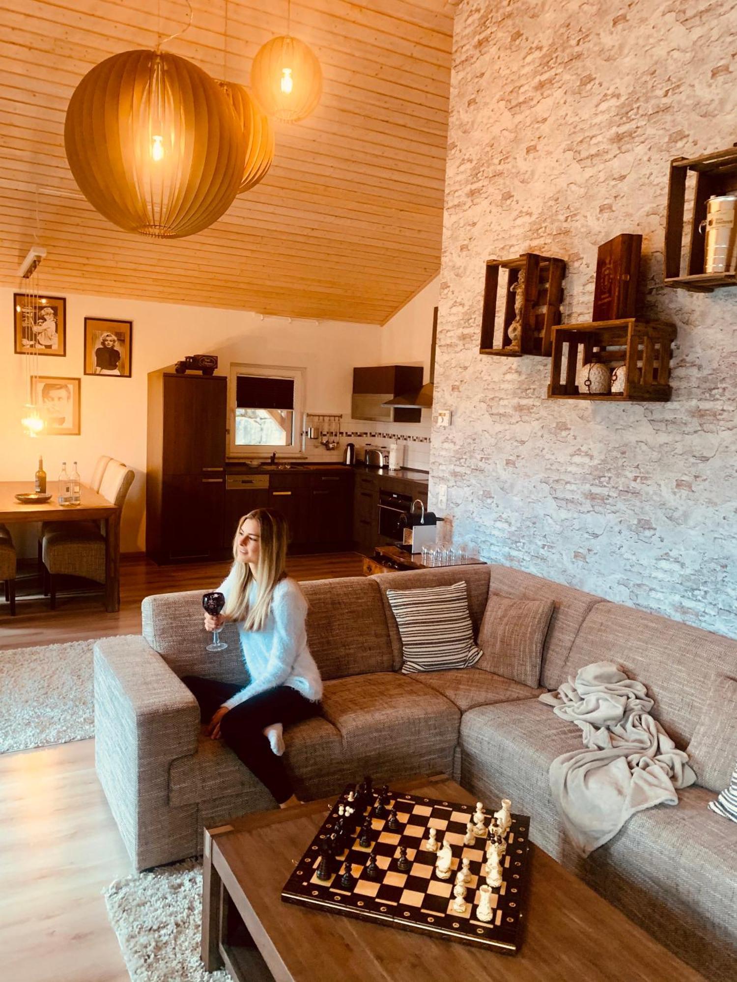Casa Al Bosco Ferienhaus Am Wald Rieden  Eksteriør billede